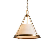 Freyza | Umira Vintage Industrial Fabric Pendant Light – Industrial Kitchen Dining Room