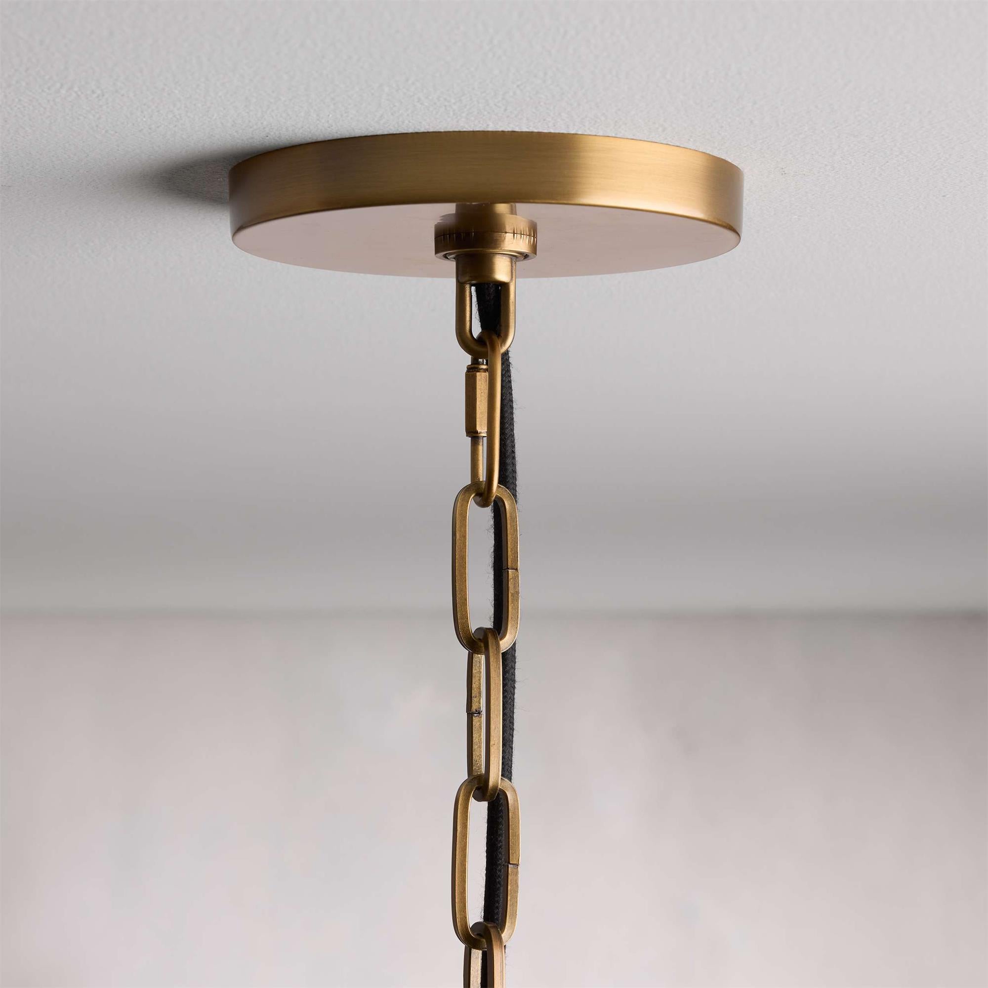 Freyza | Umira Vintage Industrial Fabric Pendant Light – Industrial Kitchen Dining Room