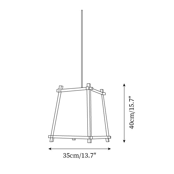 Freyza | Suspension en tissu Calira – Luminaire suspendu pour cuisine et salle à manger