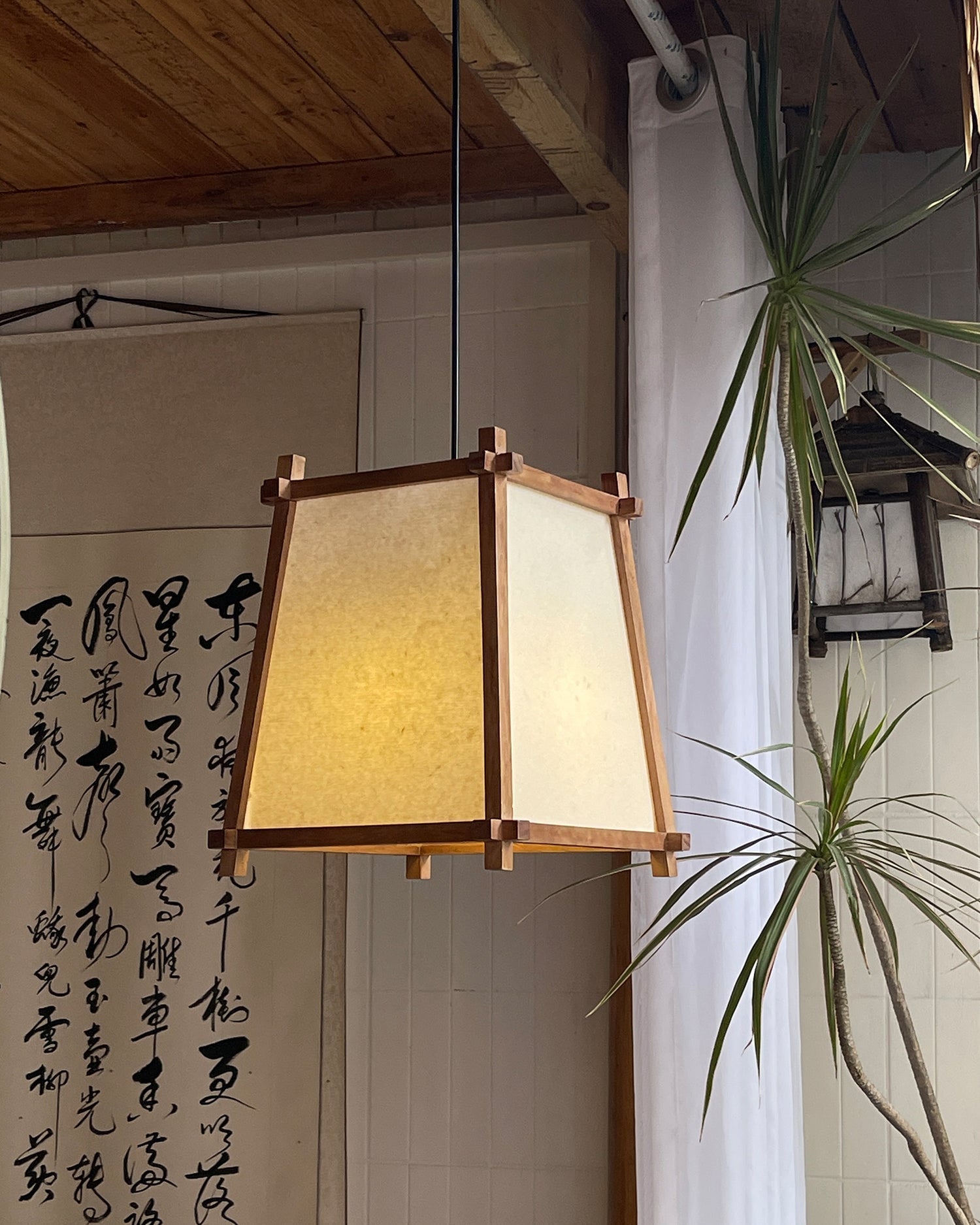 Freyza | Suspension en tissu Calira – Luminaire suspendu pour cuisine et salle à manger