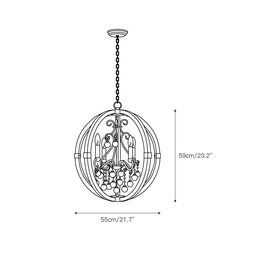Freyza | Oltheyra Elegance Wooden Wood Pendant Light – Kitchen Dining Room
