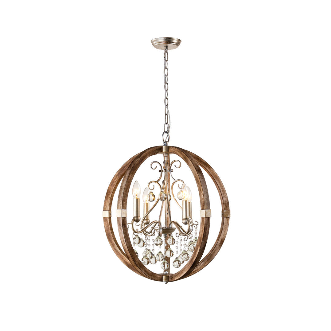Freyza | Oltheyra Elegance Wooden Wood Pendant Light – Kitchen Dining Room