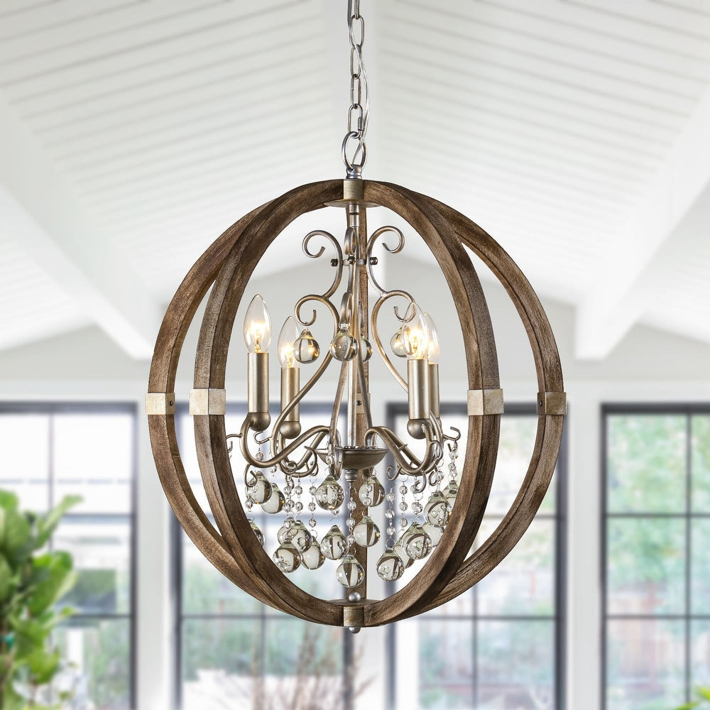 Freyza | Oltheyra Elegance Wooden Wood Pendant Light – Kitchen Dining Room