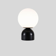 Sibwa | Elegant Minimalist Marble Glass Table Lamp for Bedside or Desk 0