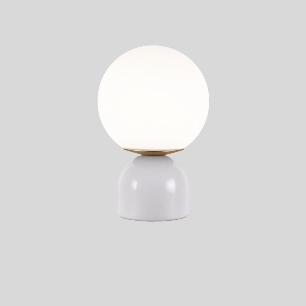 Sibwa | Elegant Minimalist Marble Glass Table Lamp for Bedside or Desk 10