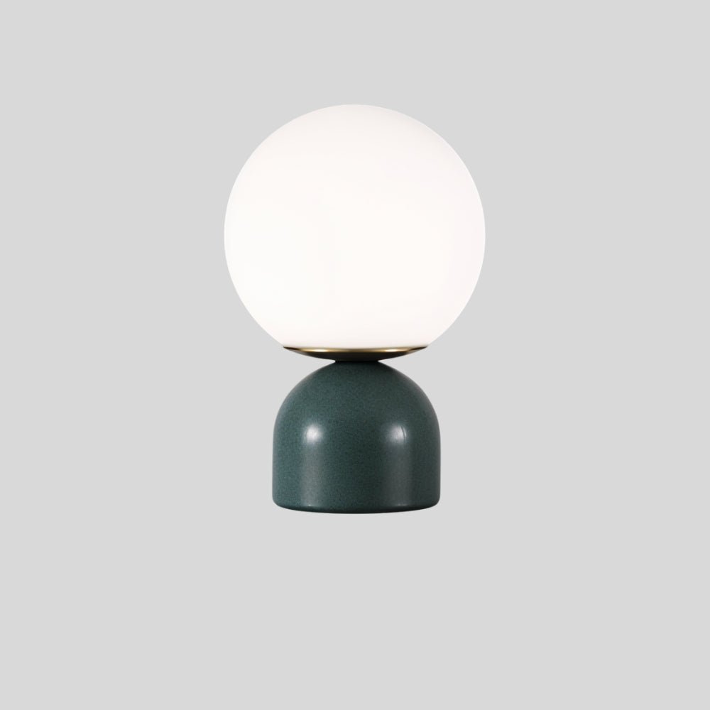 Sibwa | Elegant Minimalist Marble Glass Table Lamp for Bedside or Desk 9