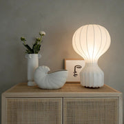 SilkenAura | Elegant Modern Fabric Table Lamp for Living Room Decor 0