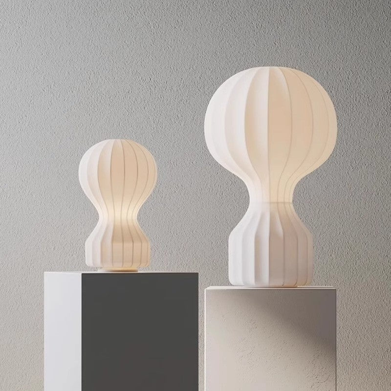 SilkenAura | Elegant Modern Fabric Table Lamp for Living Room Decor 3