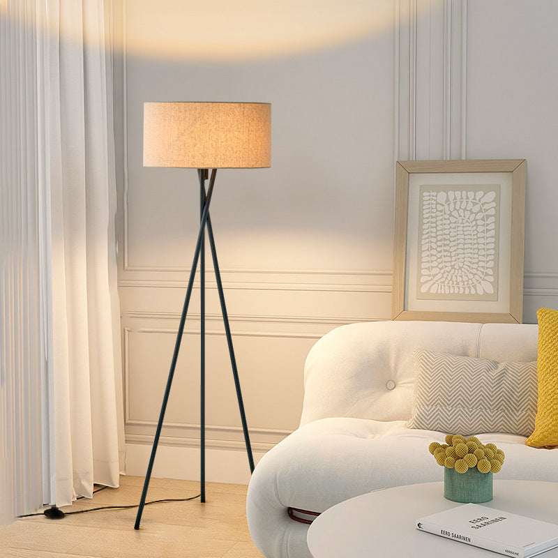 Freyza - SilkenGlow | Elegant Modern Floor Lamp for Living Room Ambiance