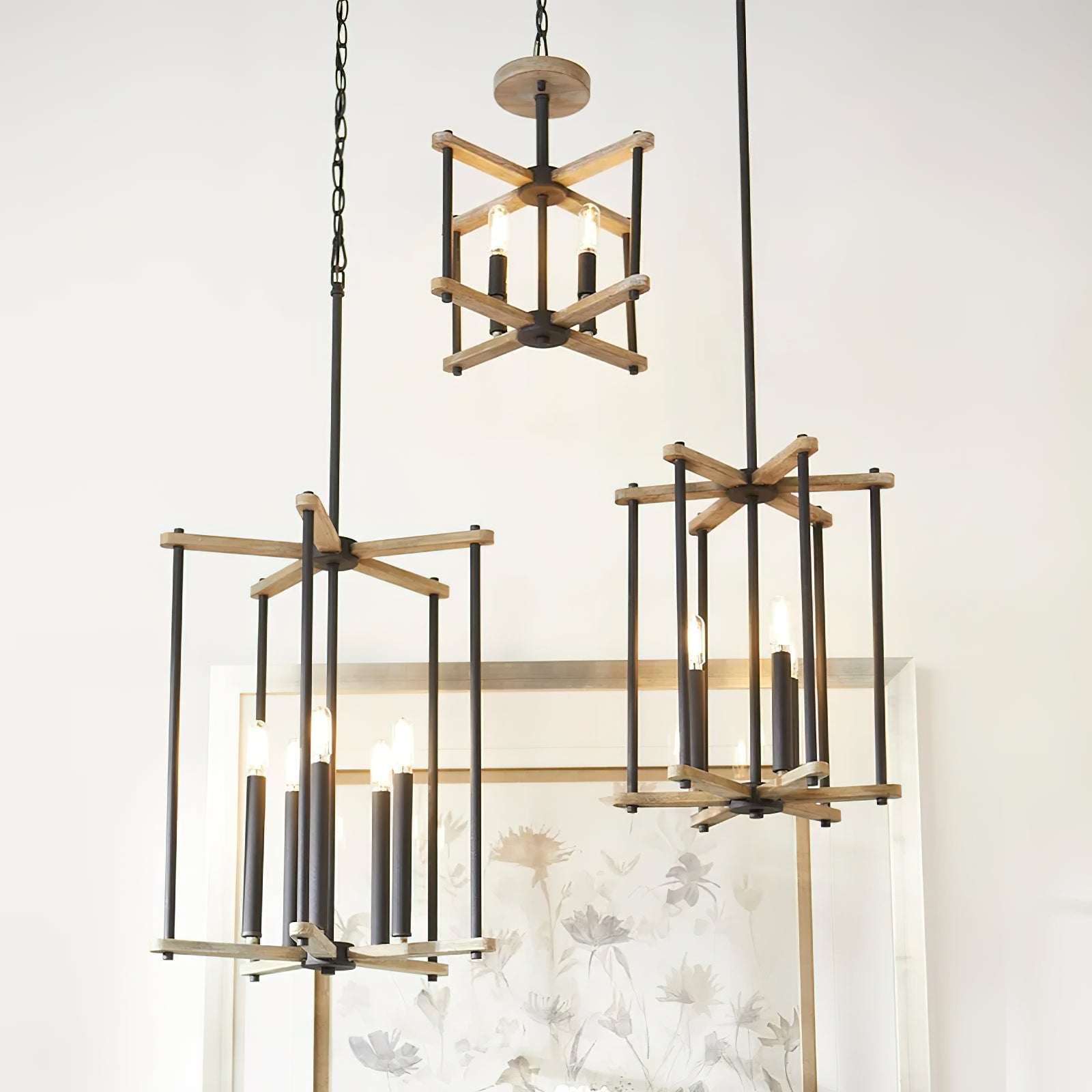 Freyza | Nynora Vintage-Industrielle Pendelleuchte – Industrielle Küche und Esszimmer
