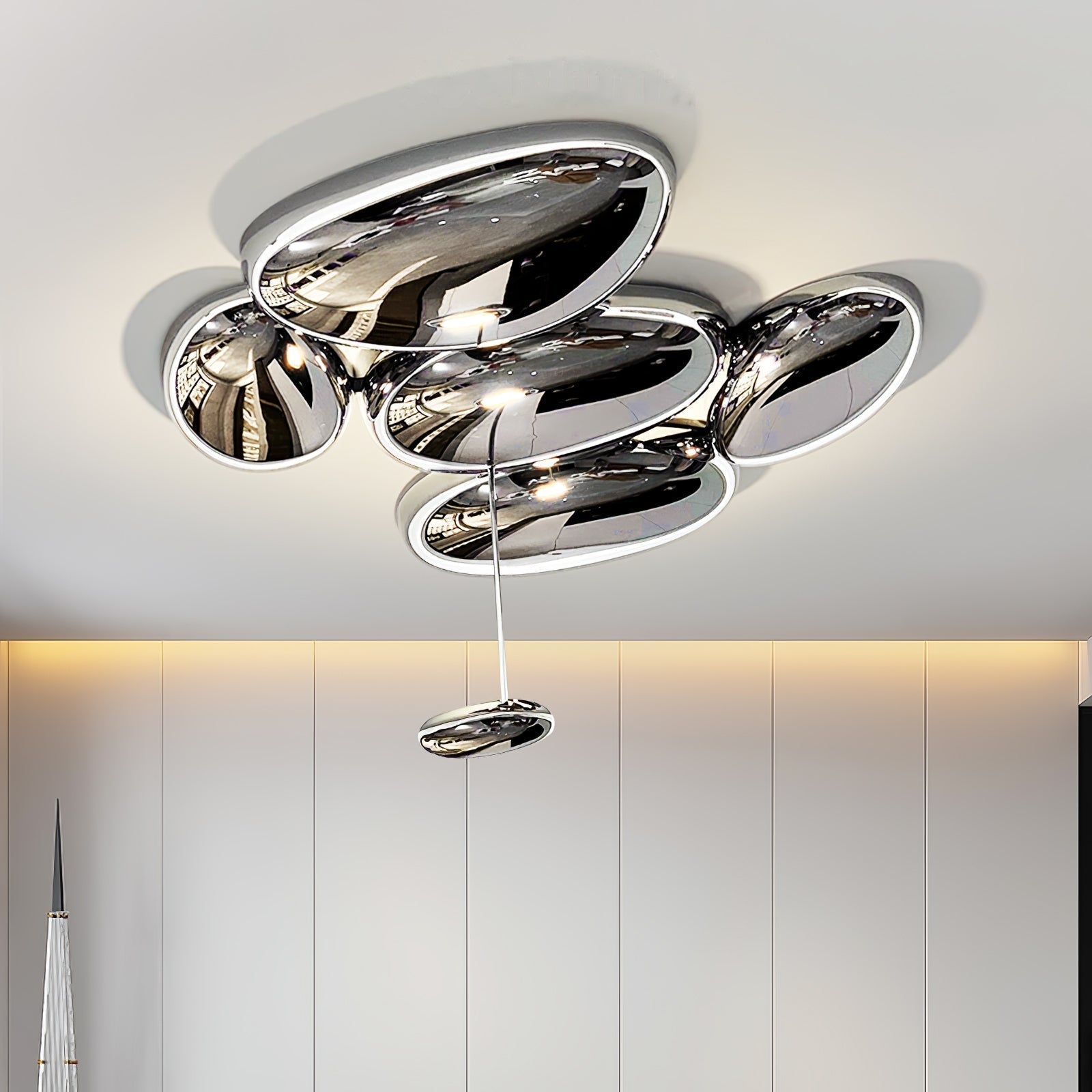 Freyza | Plafonnier affleurant – Contemporain pour chambre, couloir et cuisine