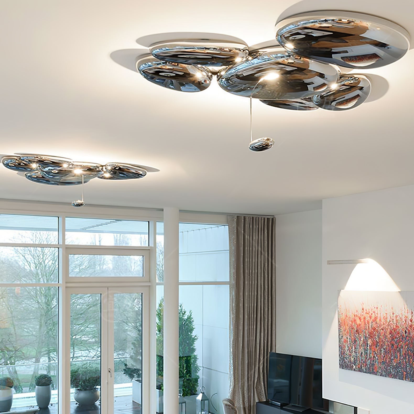 Freyza | Plafonnier affleurant – Contemporain pour chambre, couloir et cuisine