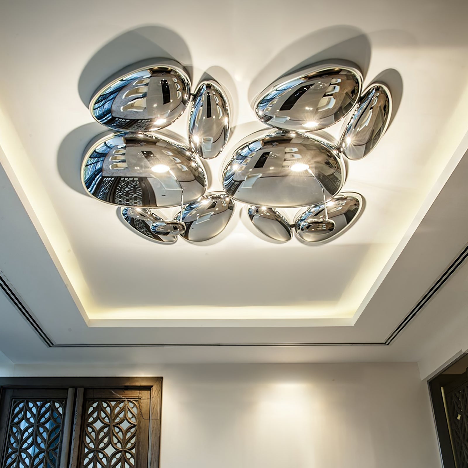 Freyza | Plafonnier affleurant – Contemporain pour chambre, couloir et cuisine