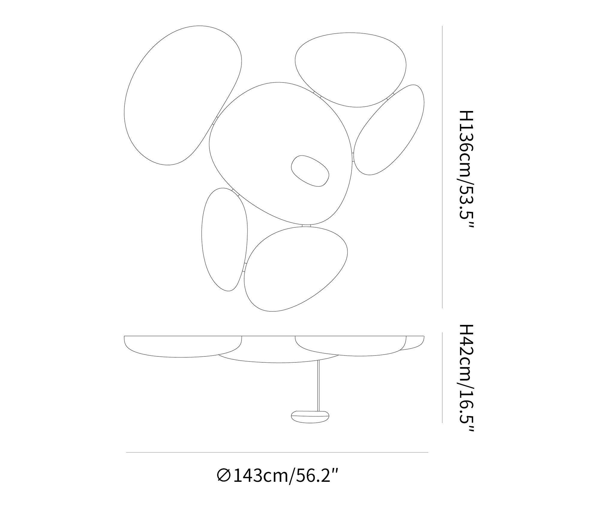 Freyza | Plafonnier affleurant – Contemporain pour chambre, couloir et cuisine