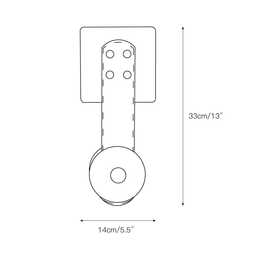 Freyza | Evsore LED Leather Wall Light – Bedroom Hallway