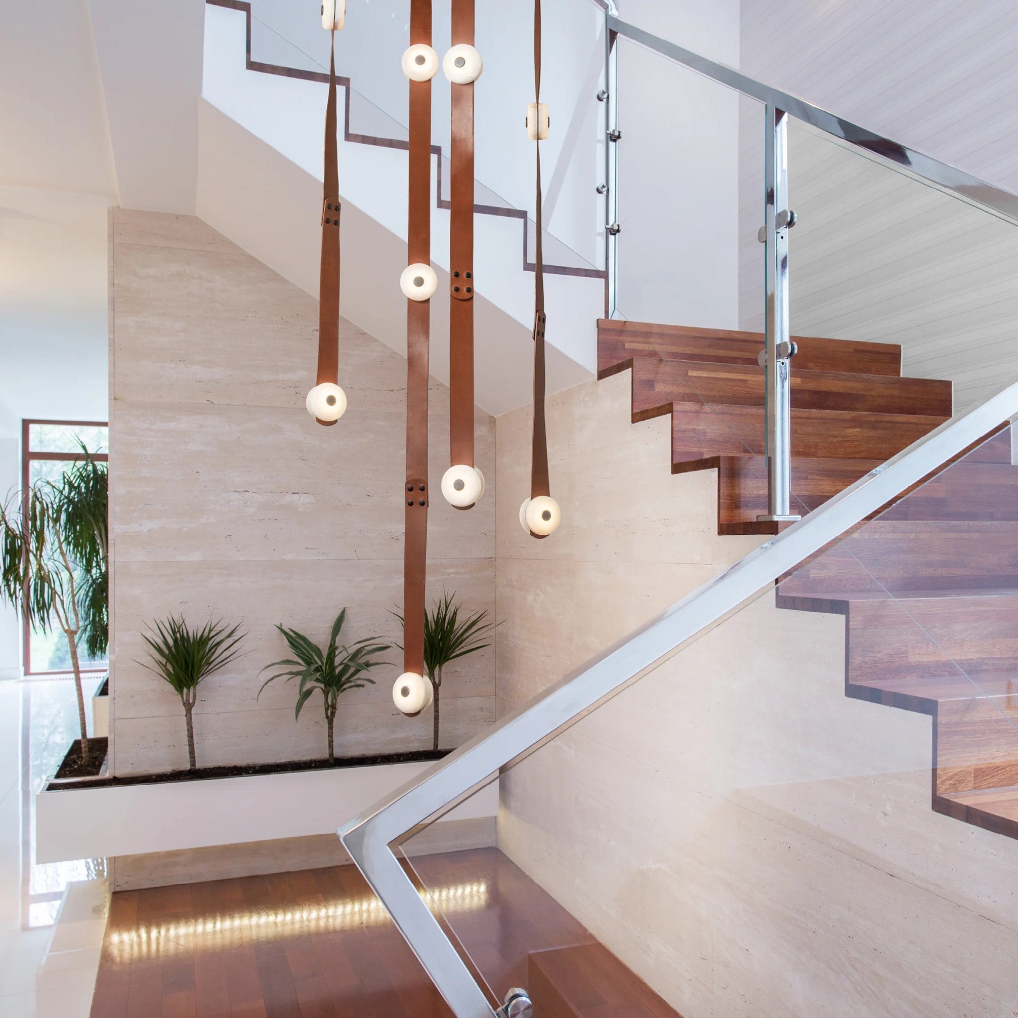 Freyza | Orinos LED-Alabaster-Pendelleuchte – Küche Esszimmer