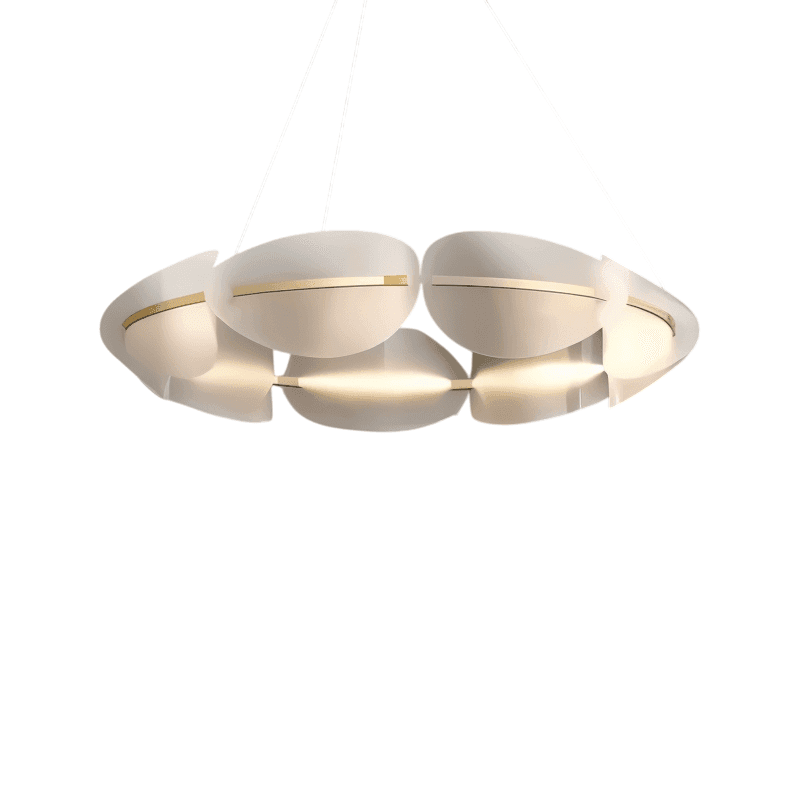 Freyza - Elegant Modern Metal and Acrylic Chandelier Light