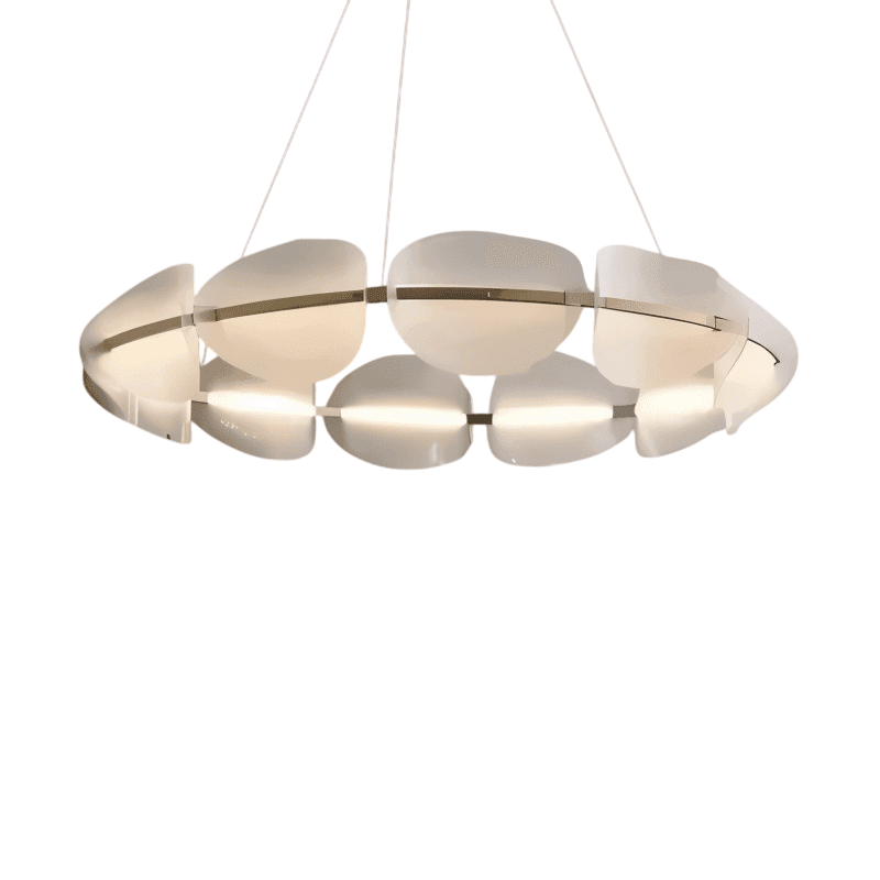 Freyza - Elegant Modern Metal and Acrylic Chandelier Light