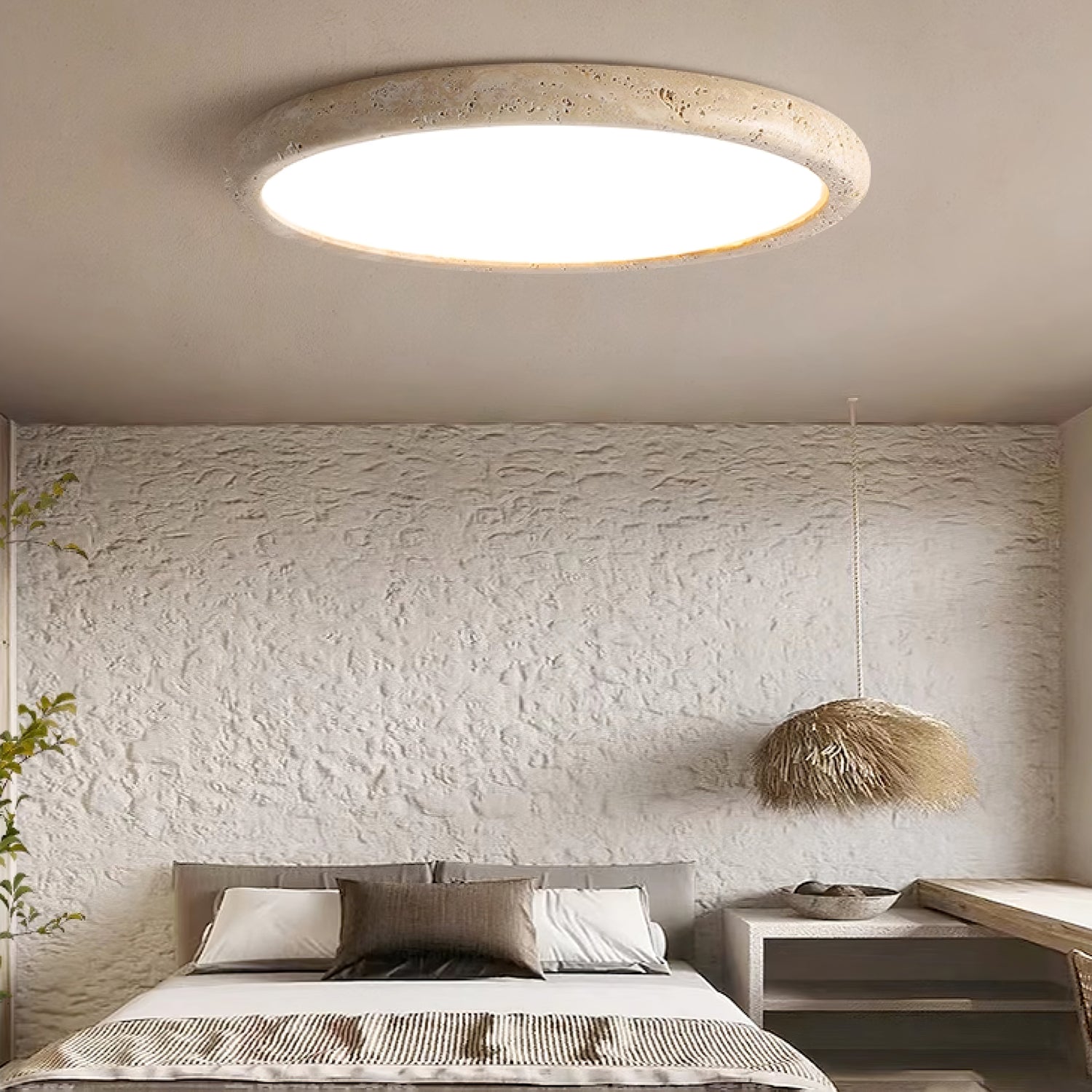 Freyza | Plafonnier à cadre annulaire Aurrina – Chambre et salon