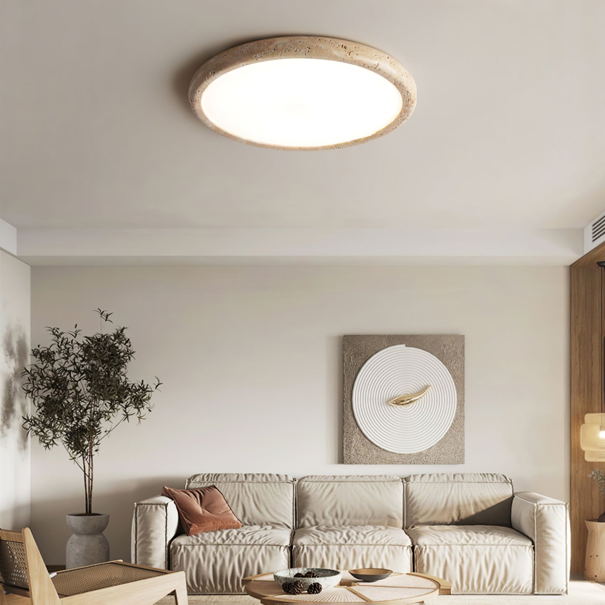 Freyza | Plafonnier à cadre annulaire Aurrina – Chambre et salon