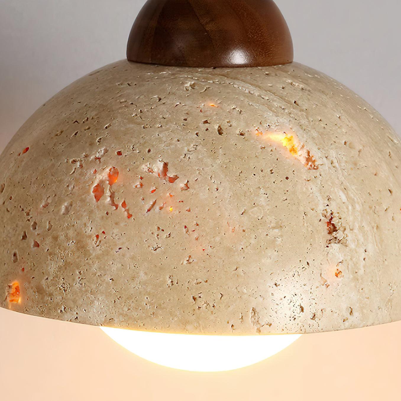 Freyza | Suspension en bois avec abat-jour en verre blanc – Lampe moderne pour cuisine et salle à manger