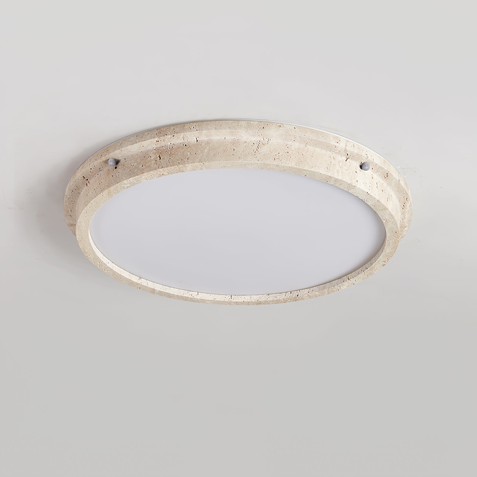 Freyza | Plafonnier en travertin Altheion – Chambre et salon