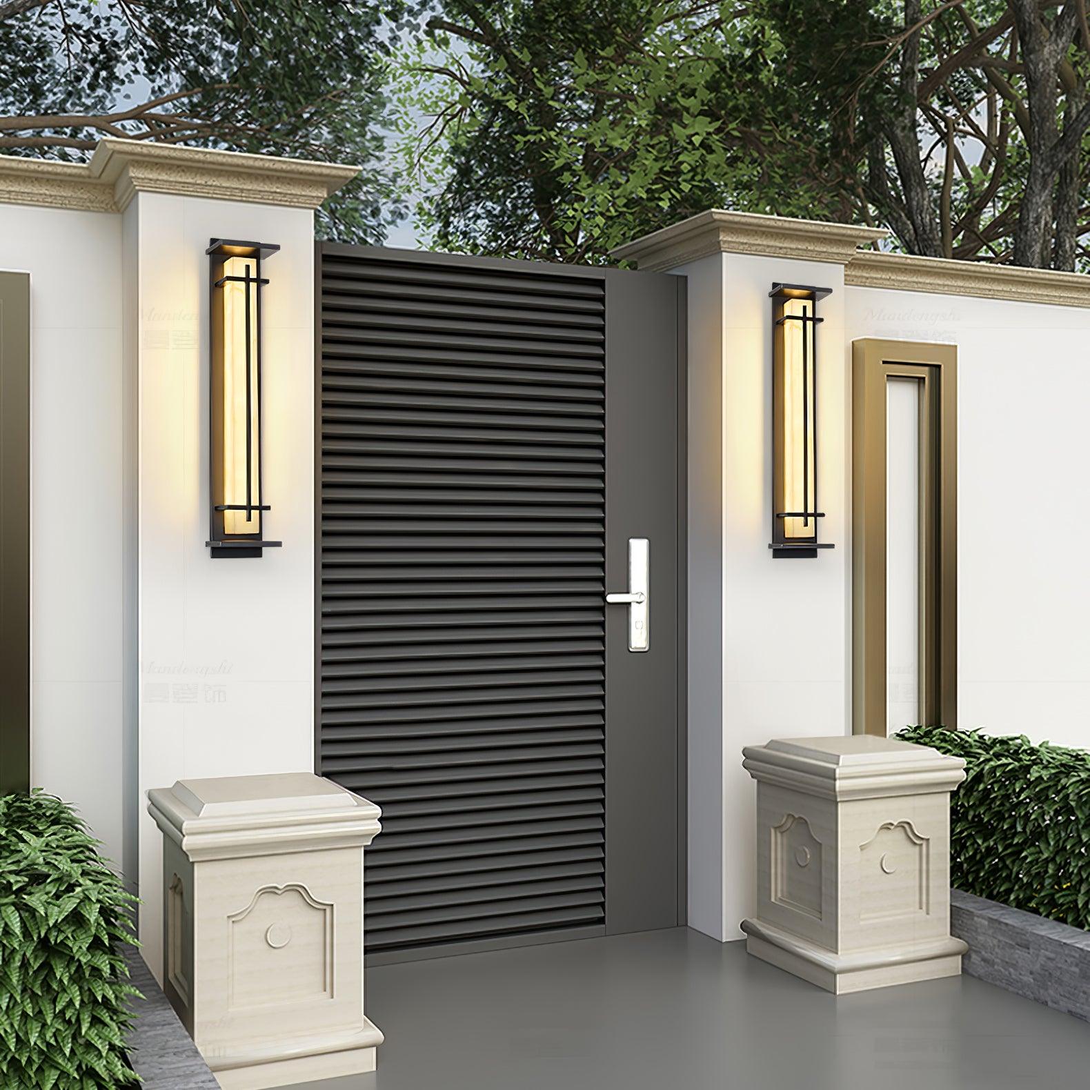 Freyza | Applique murale extérieure carrée Ray – Jardin, porche, extérieur