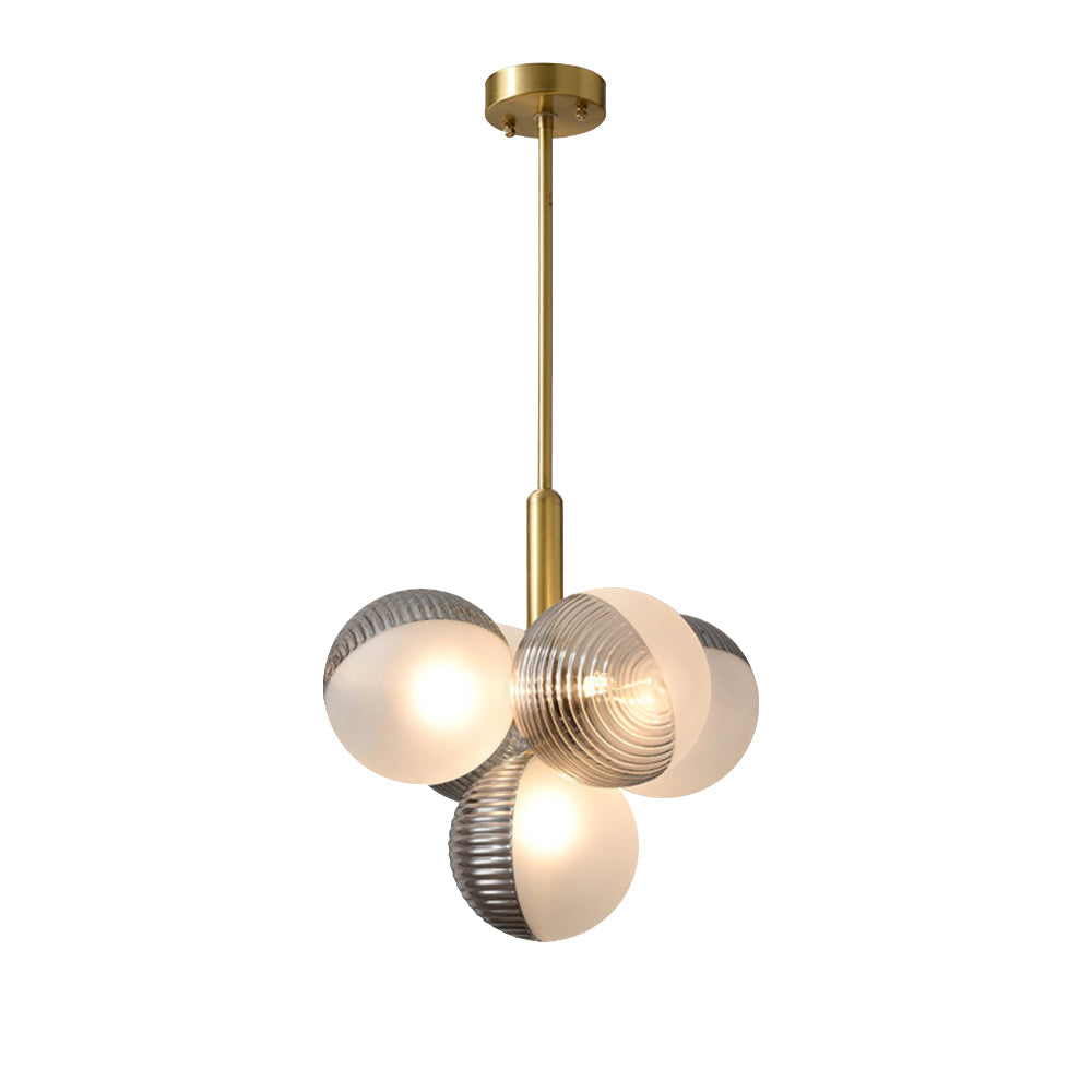 Freyza | Alvunix Statement Glass Glass Chandelier – Dining Room Living Room
