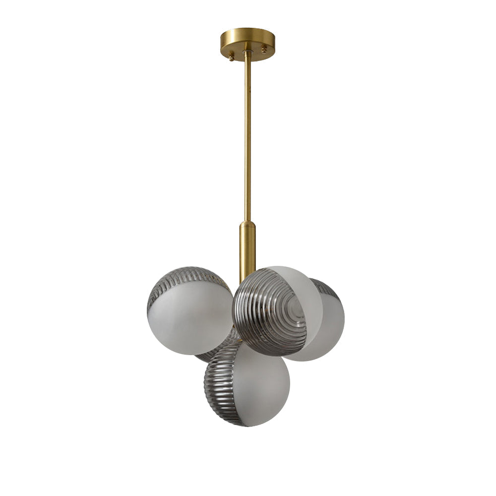 Freyza | Alvunix Statement Glass Glass Chandelier – Dining Room Living Room