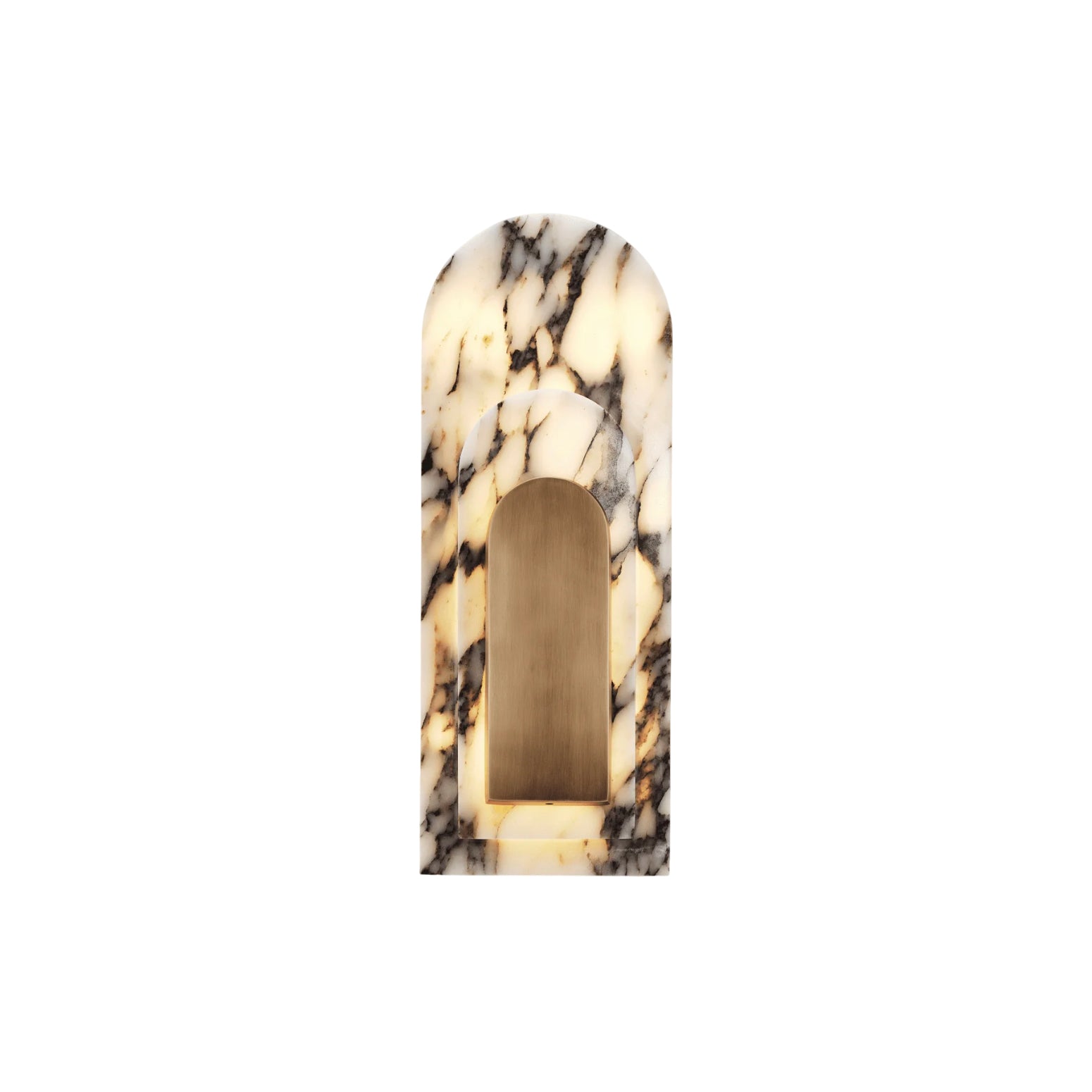 Freyza | Utheisra Island Brass Brass Marble Wall Light – Bedroom Hallway