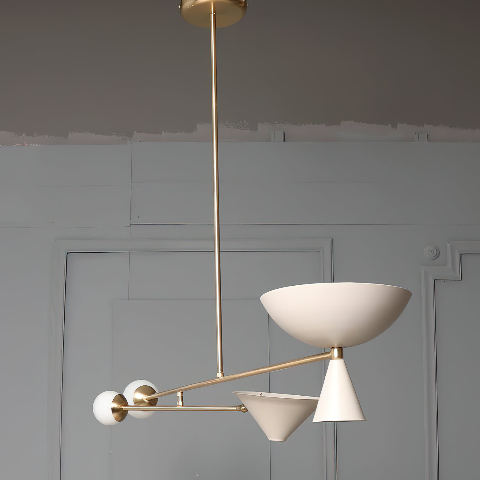 Freyza | Kronleuchter aus Comareth-Glas – Esszimmer, Wohnzimmer
