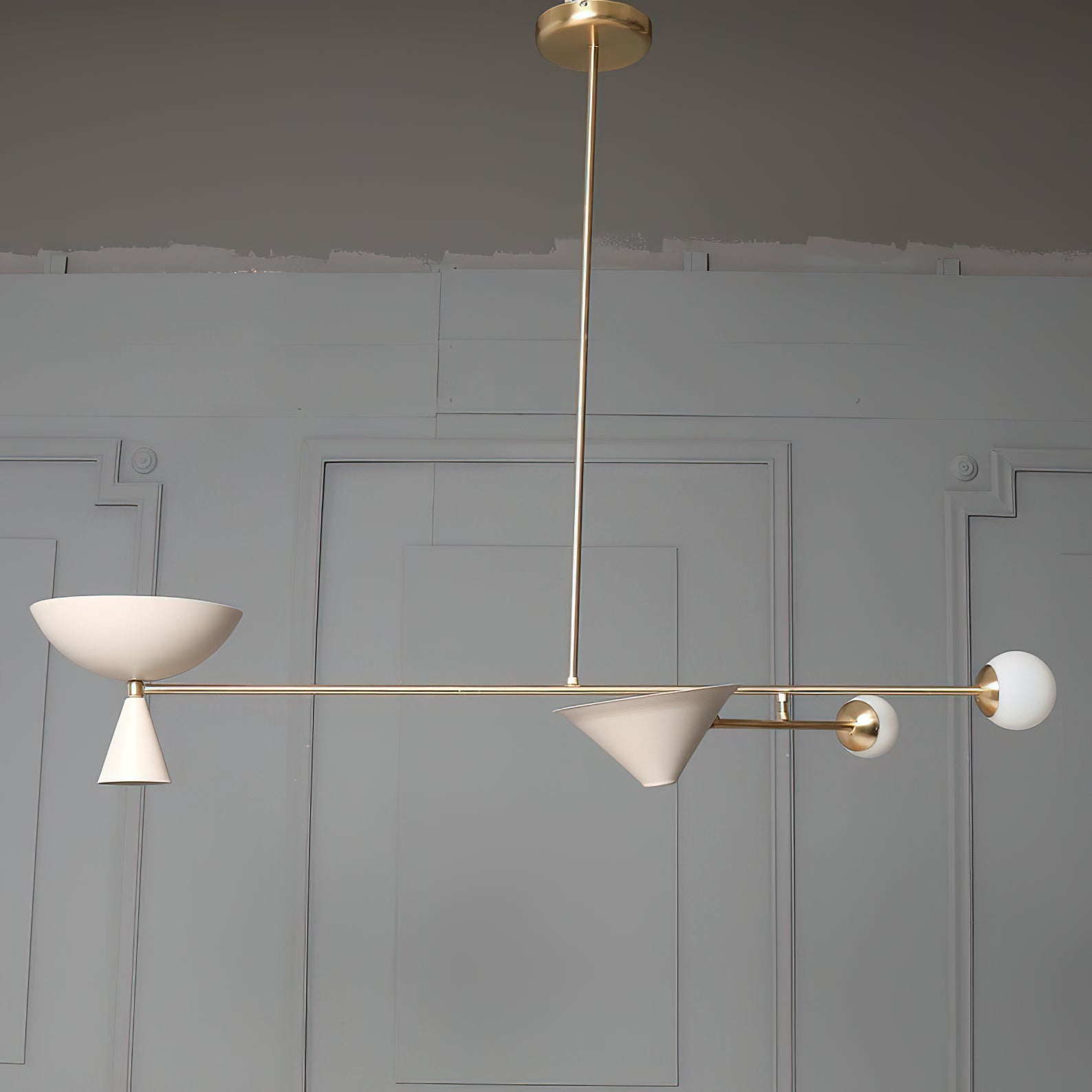 Freyza | Kronleuchter aus Comareth-Glas – Esszimmer, Wohnzimmer
