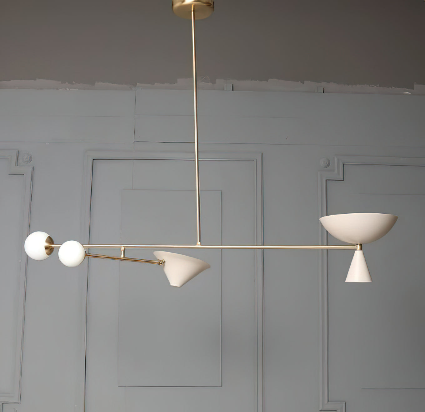 Freyza | Kronleuchter aus Comareth-Glas – Esszimmer, Wohnzimmer