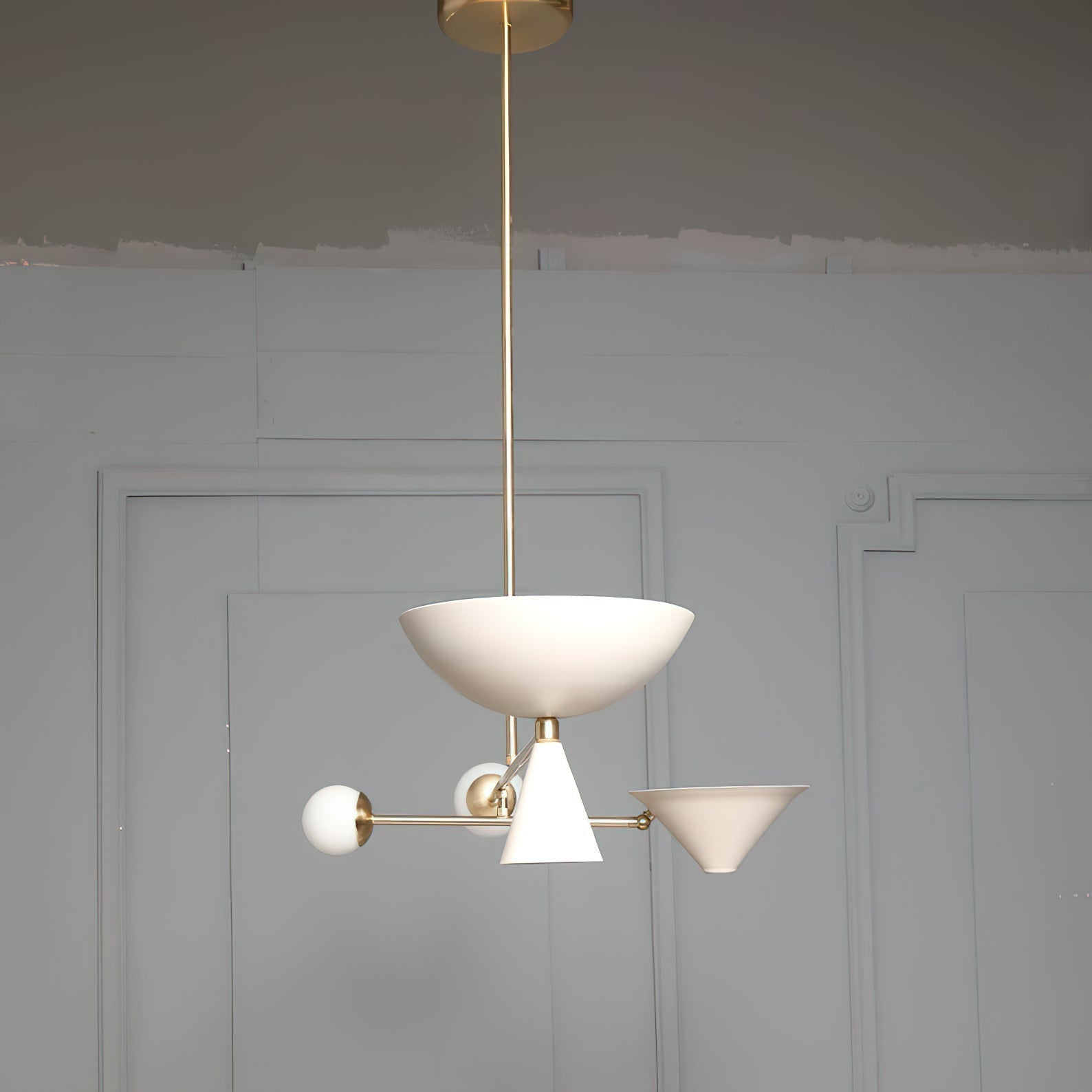 Freyza | Kronleuchter aus Comareth-Glas – Esszimmer, Wohnzimmer