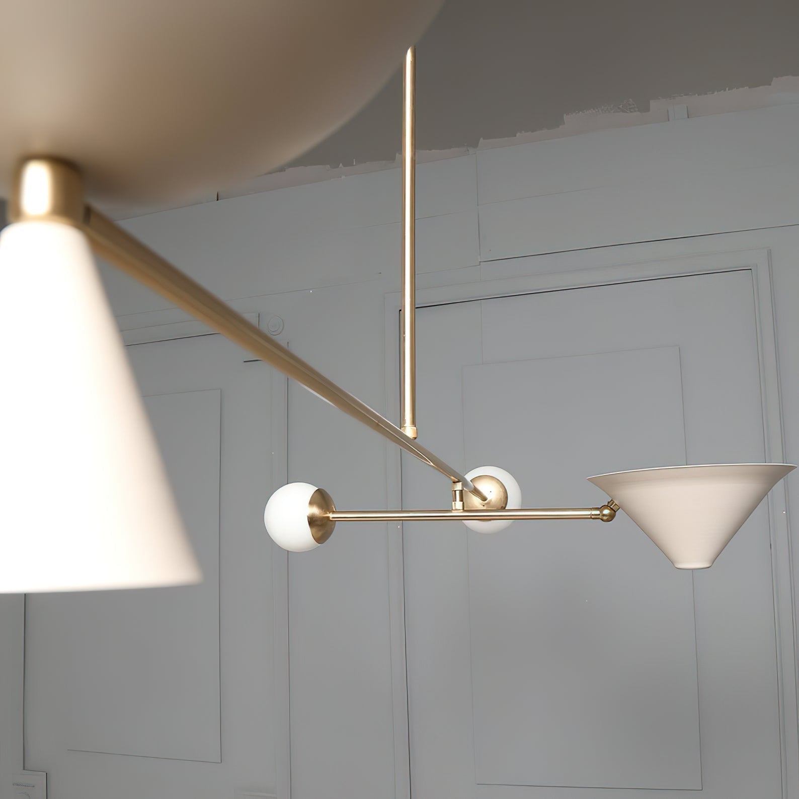 Freyza | Kronleuchter aus Comareth-Glas – Esszimmer, Wohnzimmer