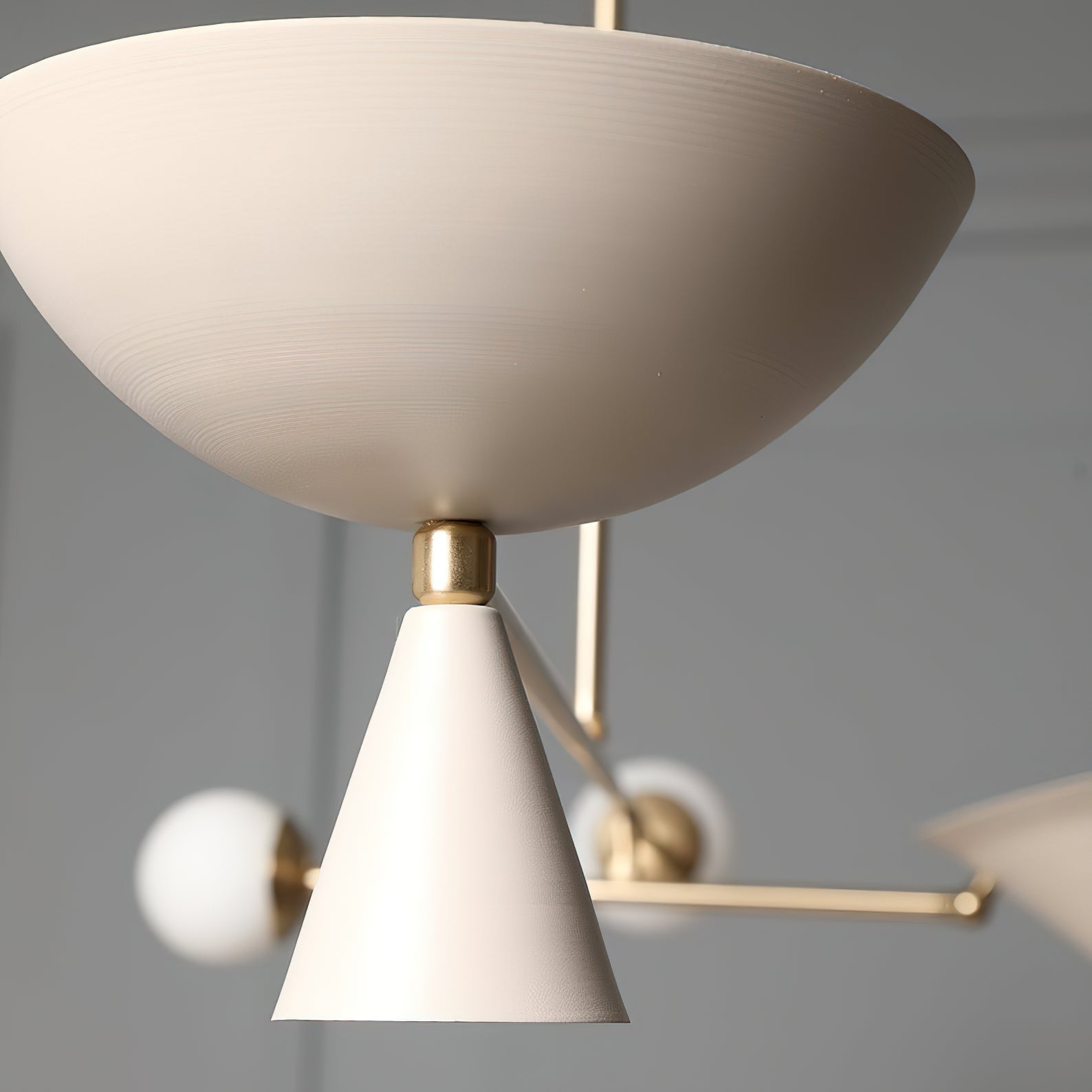 Freyza | Kronleuchter aus Comareth-Glas – Esszimmer, Wohnzimmer
