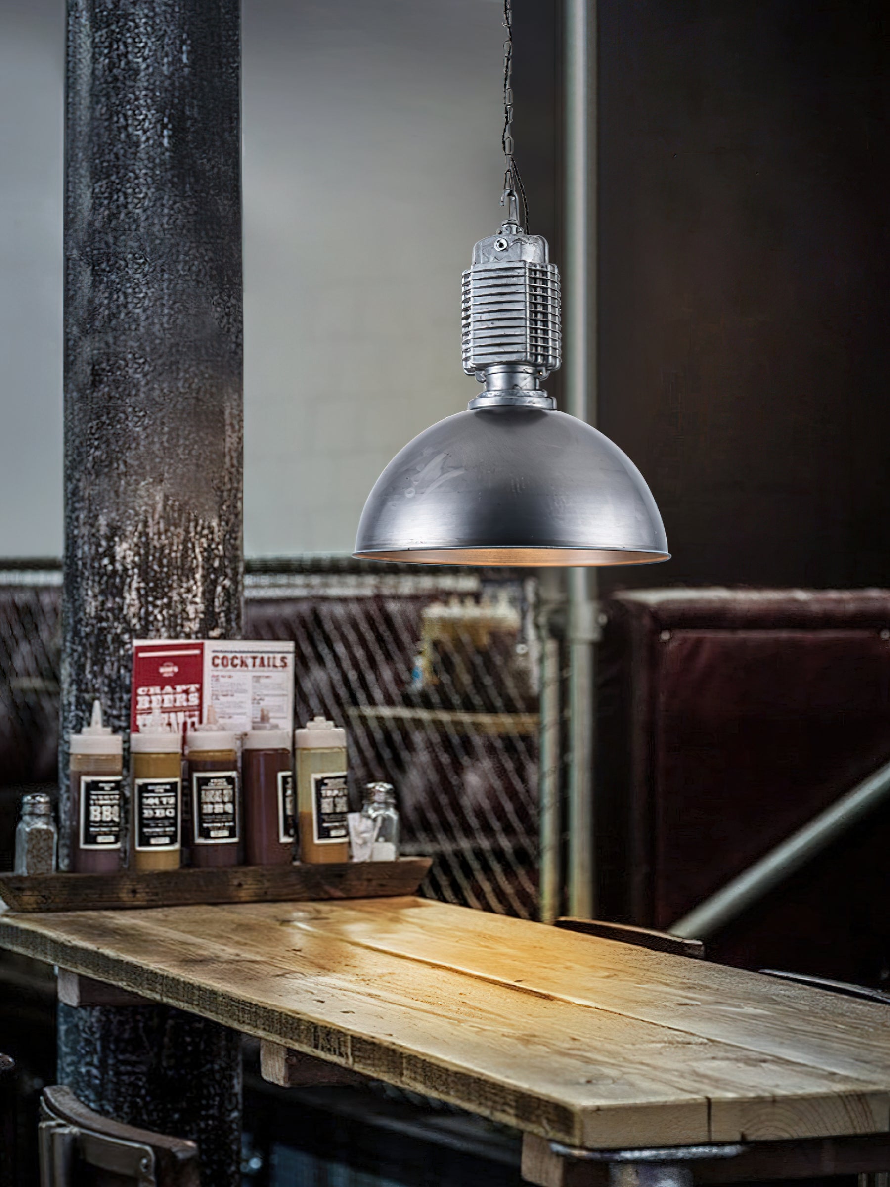 Freyza | Ashaionis Vintage Industrial Pendant Light – Industrial Kitchen Dining Room