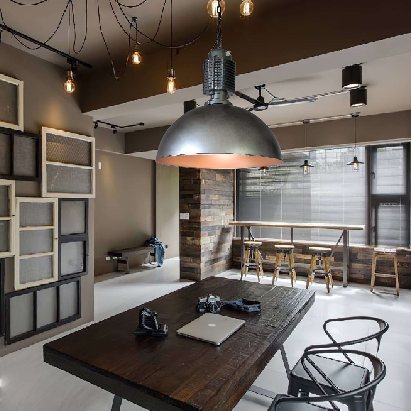 Freyza | Ashaionis Vintage Industrial Pendant Light – Industrial Kitchen Dining Room