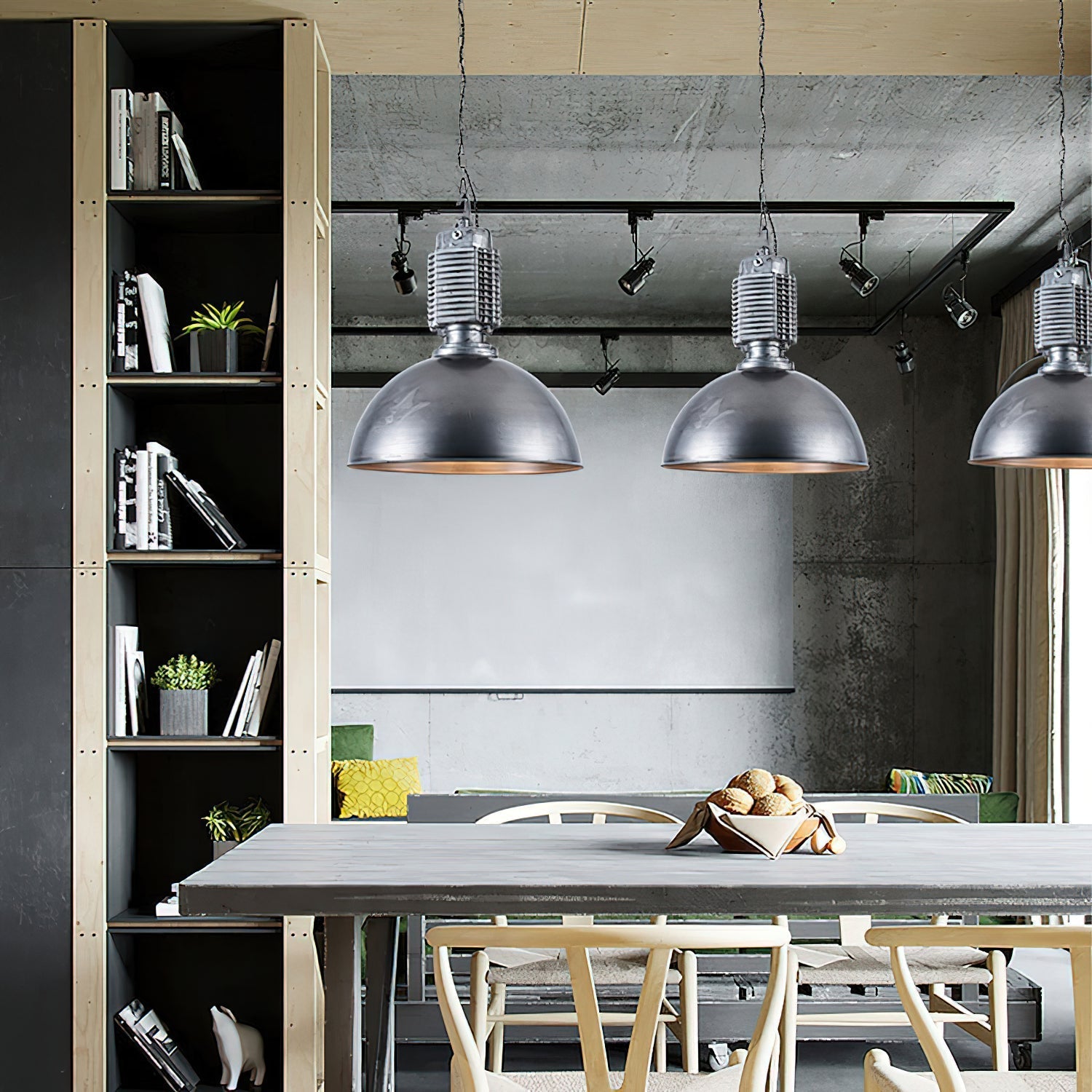Freyza | Ashaionis Vintage Industrial Pendant Light – Industrial Kitchen Dining Room