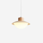 Freyza | Suspension en métal et bois – Luminaire suspendu minimaliste pour cuisine et salle à manger