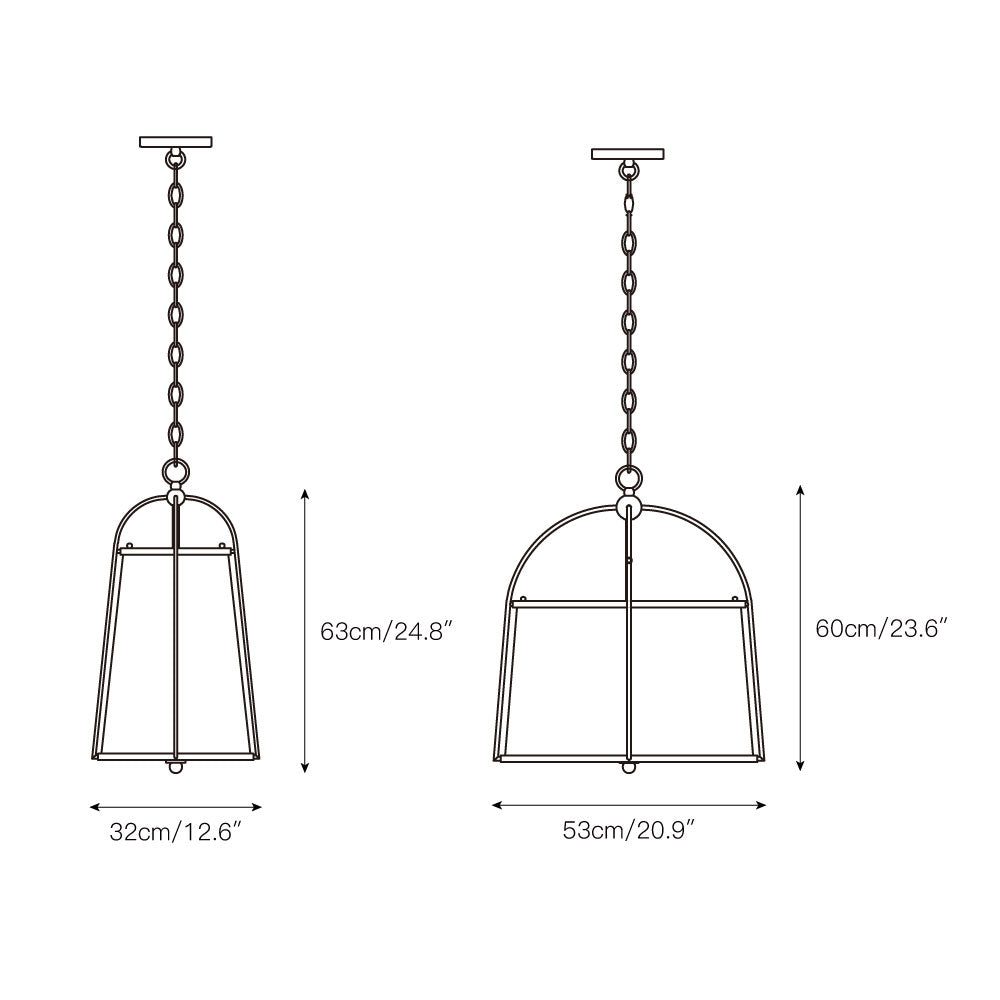 Freyza | Flare Vintage Industrial Fabric Pendant Light – Industrial Kitchen Dining Room
