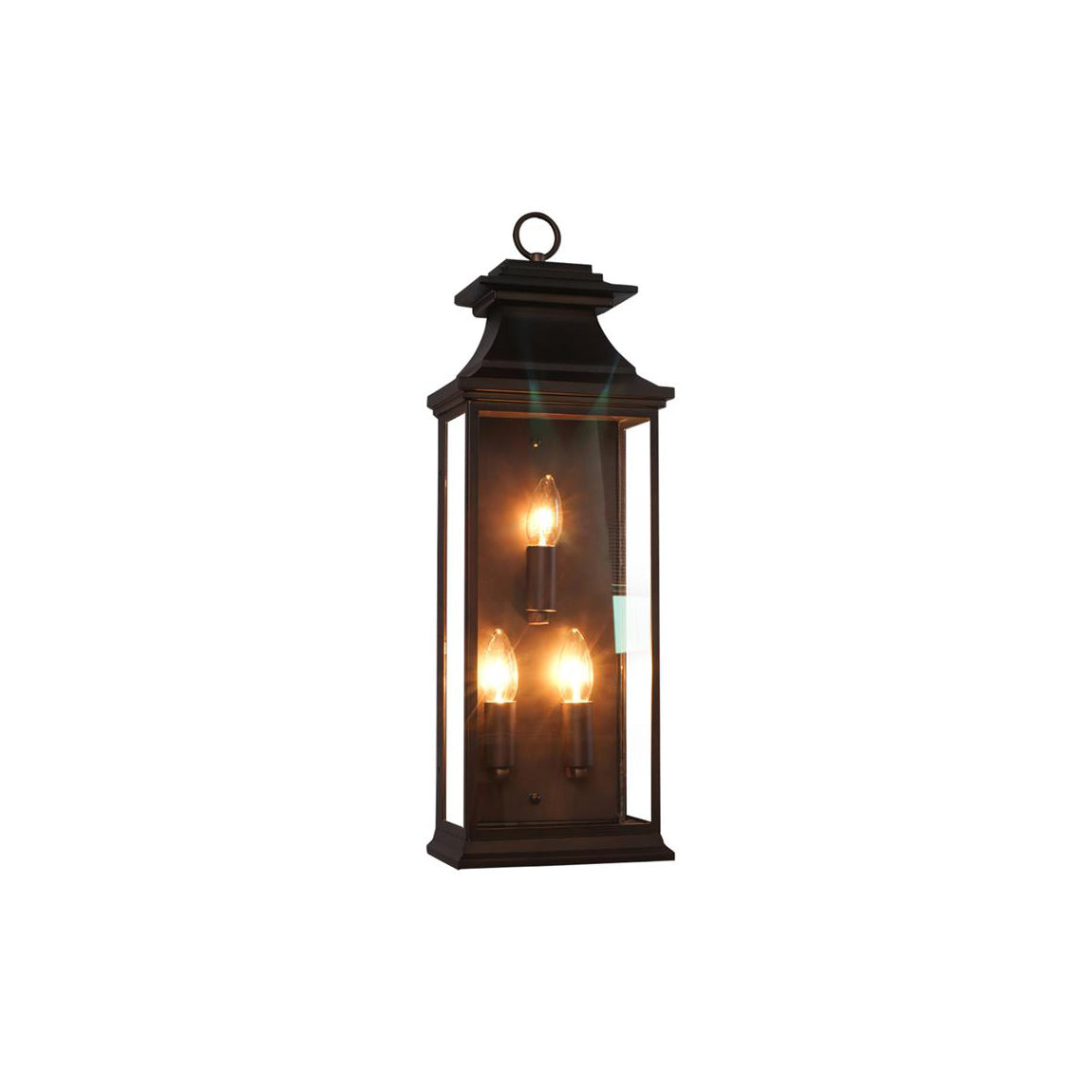 Freyza | Esolarae Vintage-Industrielle Glas-Wandleuchte – Industrielles Schlafzimmer und Flur