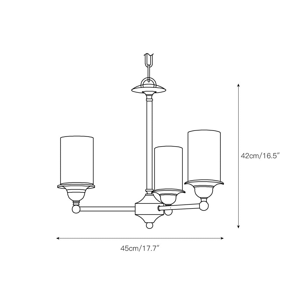 Freyza | Idorara Postmodern Luxury Brass Glass Chandelier – Modern Dining Room Living Room