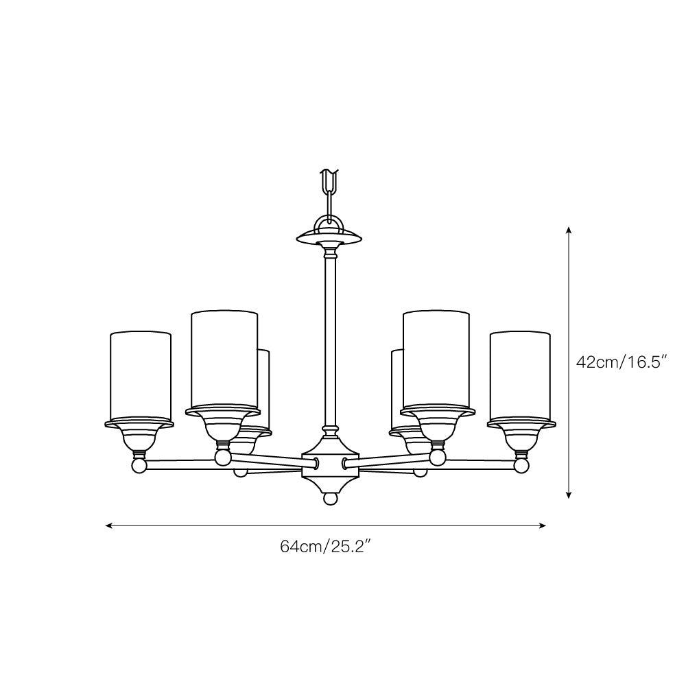 Freyza | Idorara Postmodern Luxury Brass Glass Chandelier – Modern Dining Room Living Room