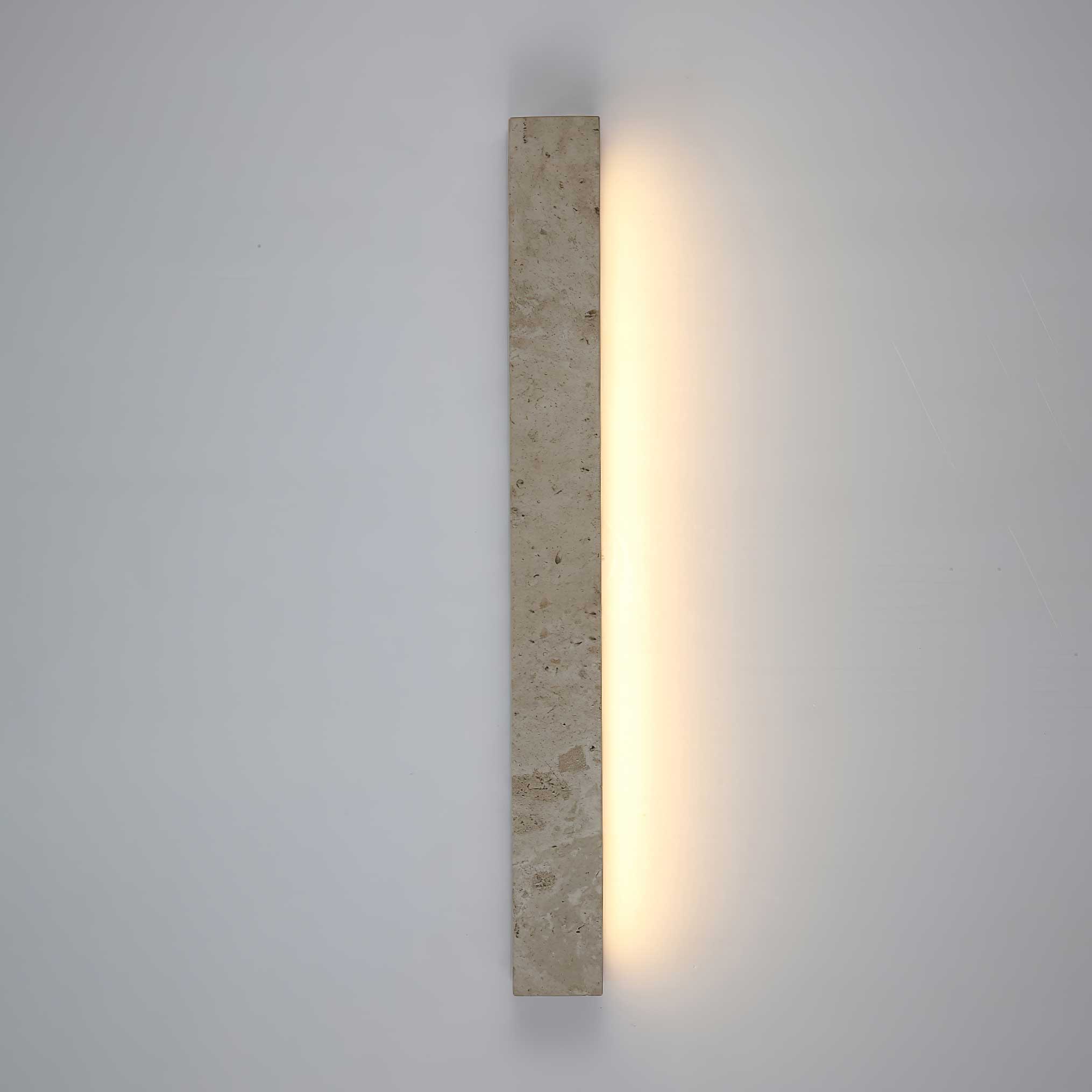 Freyza | Applique murale suspendue en travertin Ardora – chambre, couloir