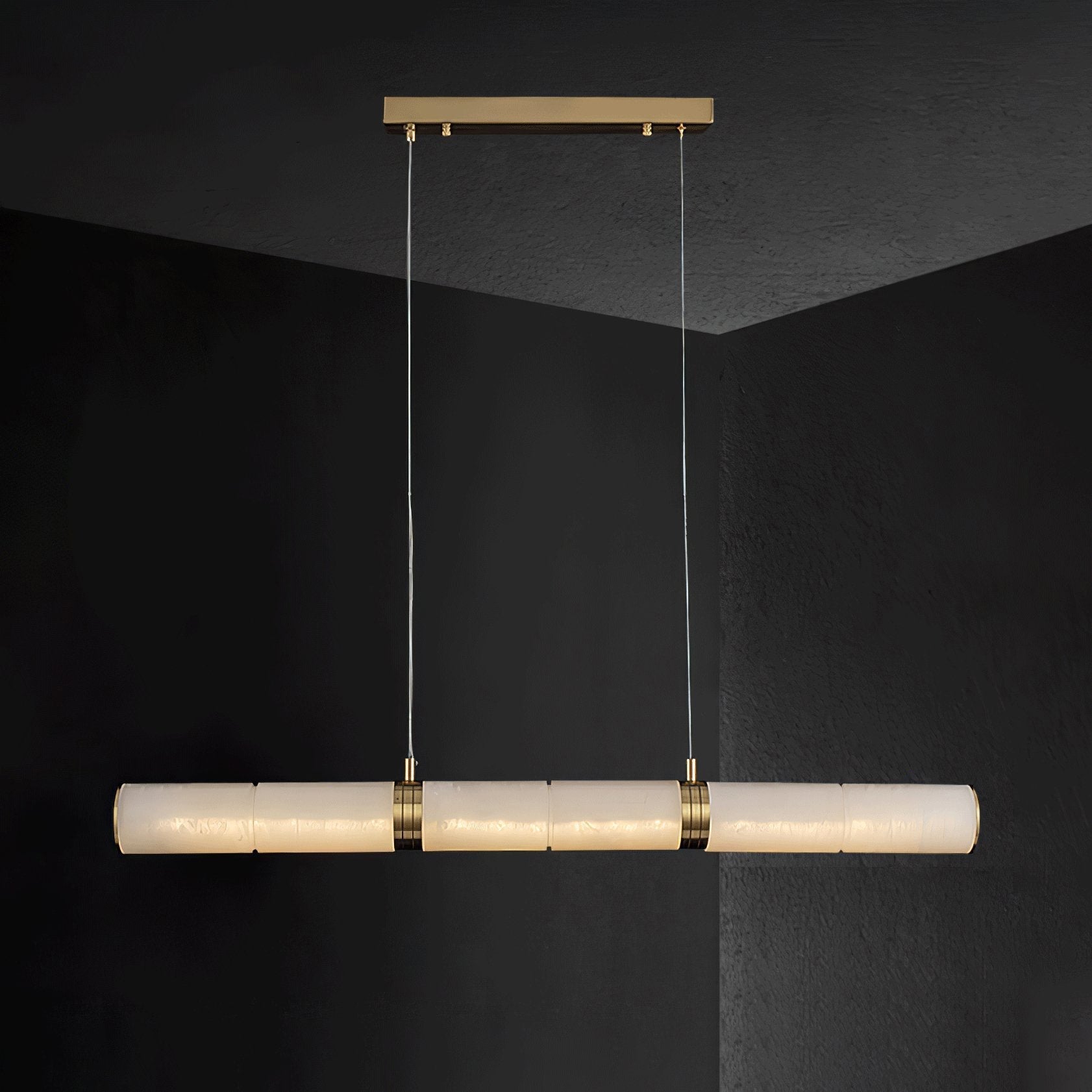 Freyza | Alabaster-Pendelleuchte – Küche, Esszimmer