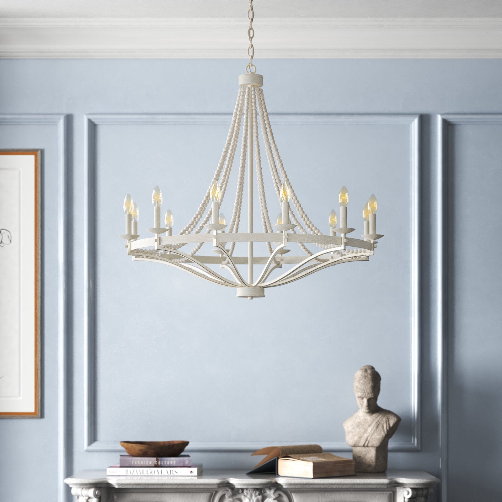 Freyza | Isoren Vintage-Industrielle Holzlampe – Industrielles Esszimmer-Wohnzimmer