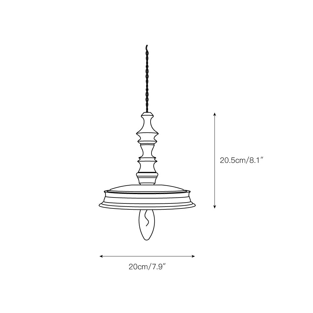 Freyza | Iraeiel Vintage Minimalist Wood Pendant Light – Minimalist Kitchen Dining Room