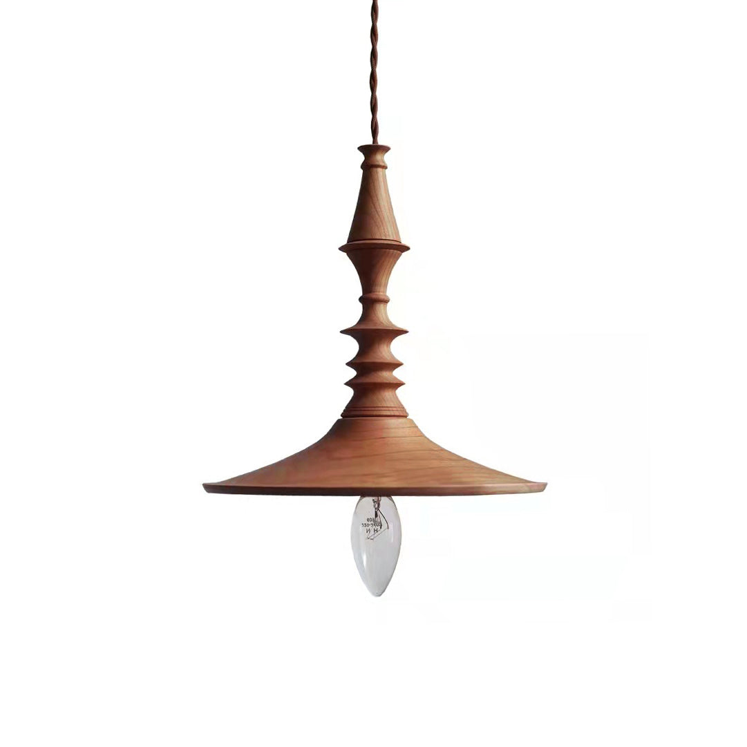 Freyza | Iraeiel Vintage Minimalist Wood Pendant Light – Minimalist Kitchen Dining Room