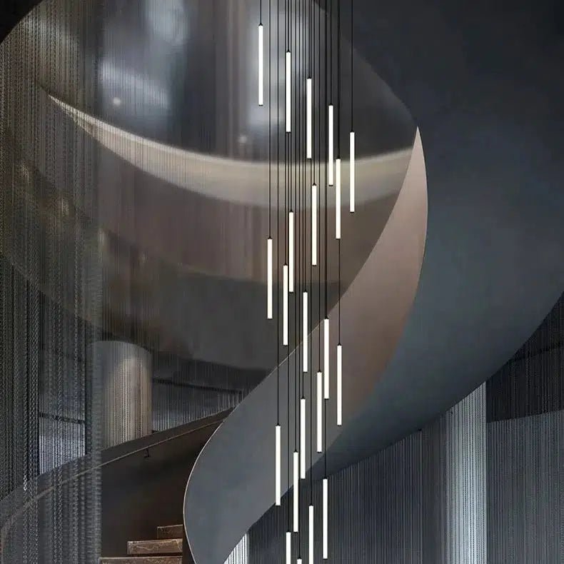 Freyza - SummitGlow | Elegant Contemporary LED Chandelier for Modern Spaces